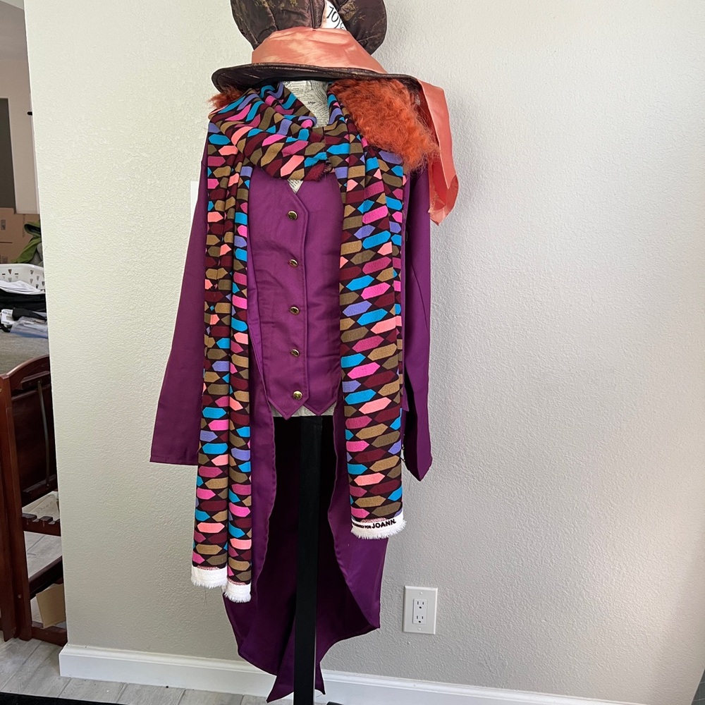 Mad hatter costume size medium